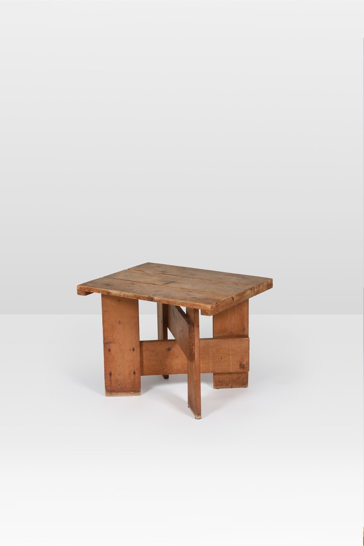 Gerrit Rietveld (1888-1964) Stool or side table - 'Crate' Model (1 of 2)