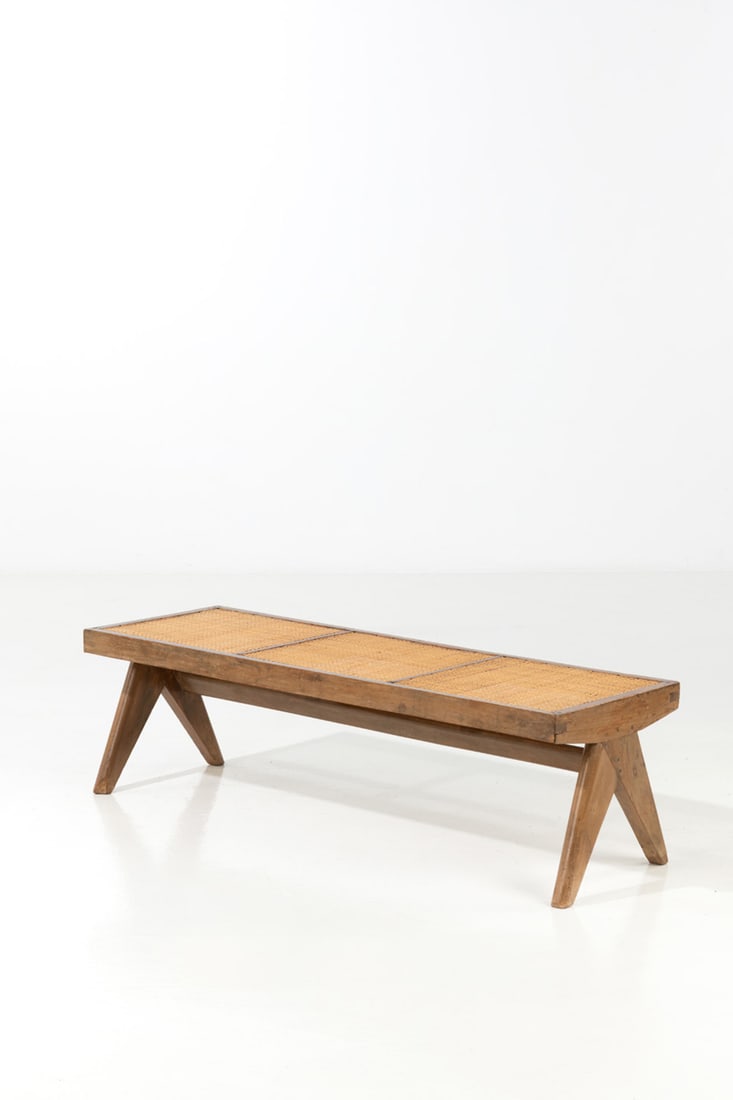 Pierre Jeanneret (1896-1967) Bench (1 of 2)