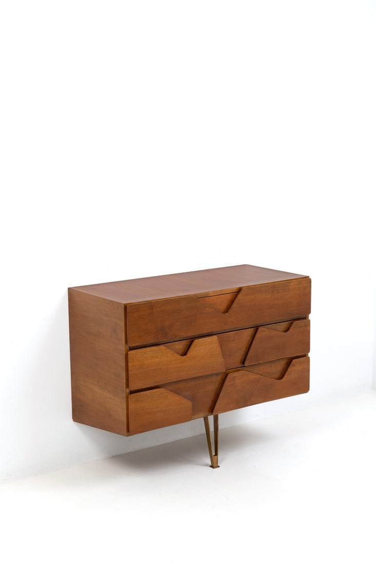 Gio Ponti (1891-1979) Wall-mounted chest of drawers (1 of 1)