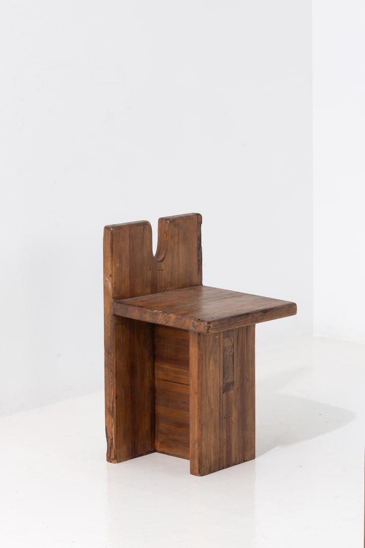 Lina Bo Bardi (1914-1992) Stool, ‘SESC Pompeia’ (1 of 1)