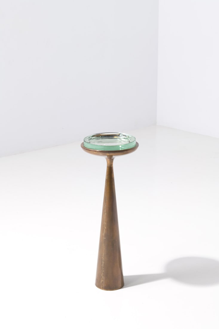 Fontana Arte (Edited by, 20th c.) Side table with coin tray – Model 1776 (1 of 1)