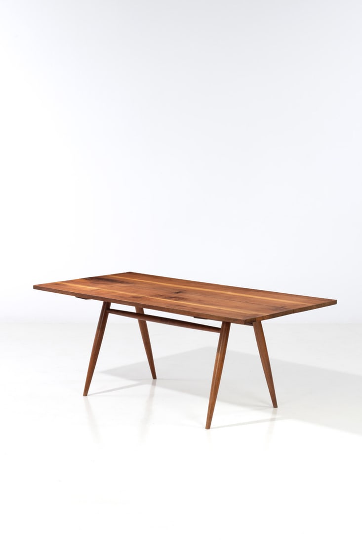 George Nakashima (1905-1990) Dining table – ‘Turned Leg’ Model (1 of 2)