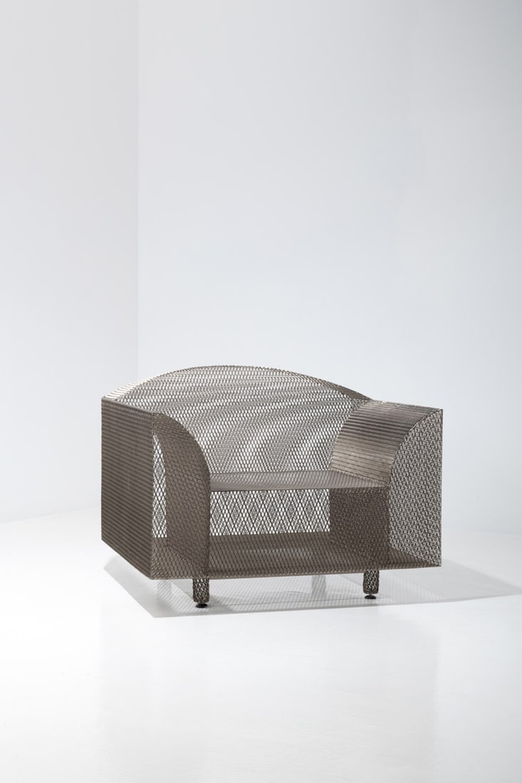 Shiro Kuramata (1934-1991) Armchair - 'How High the Moon' Model (1 of 3)