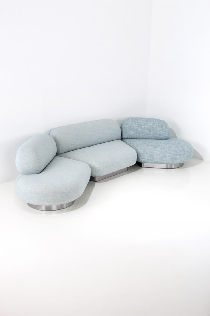 Thierry Lemaire (born 1960) Sofa in three elements - 'Niko' Model Special order (1 of 1)