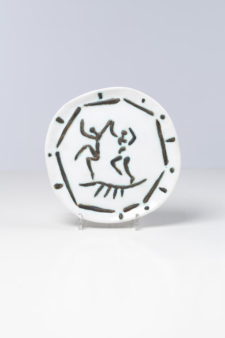 Pablo Picasso (1881-1973) Two dancers (variation of model A.R. 380) Plate (1 of 1)