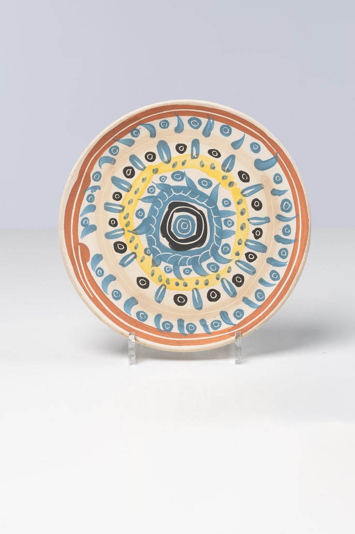 Pablo Picasso (1881-1973) Spiraled motif (A.R. 404) N° 49/500 Plate (1 of 1)