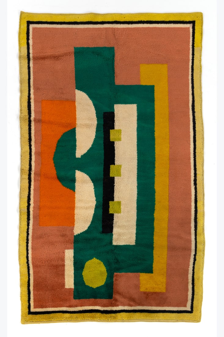 Fernand Léger (1881-1955) Composition, after a cartoon from 1926 Carpet (1 of 1)