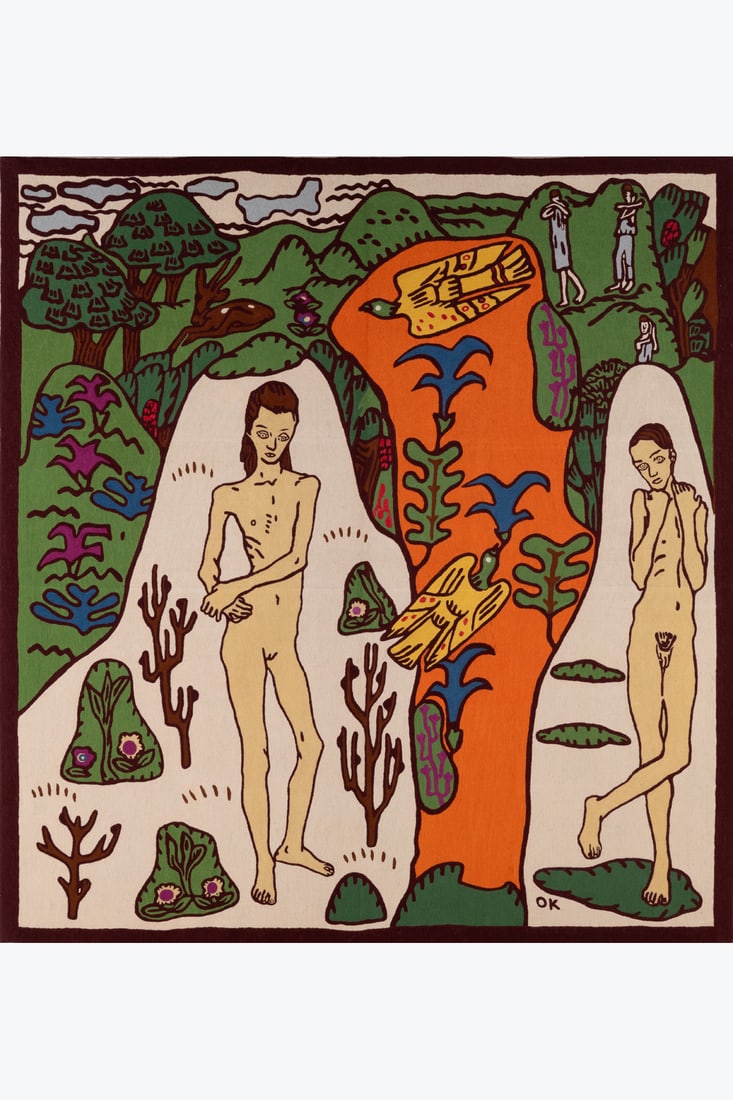 xx Oskar Kokoschka (1886-1980) Das Mädchen Li und ich, after an original work from 1907 Unique (1 of 3)