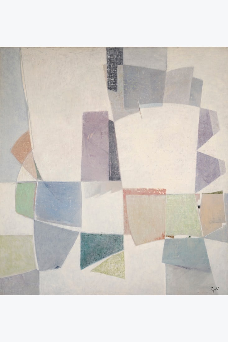 Geer van Velde (1898-1977) Composition, 1958 Oil on canvas Signed lower right with initials (1 of 1)