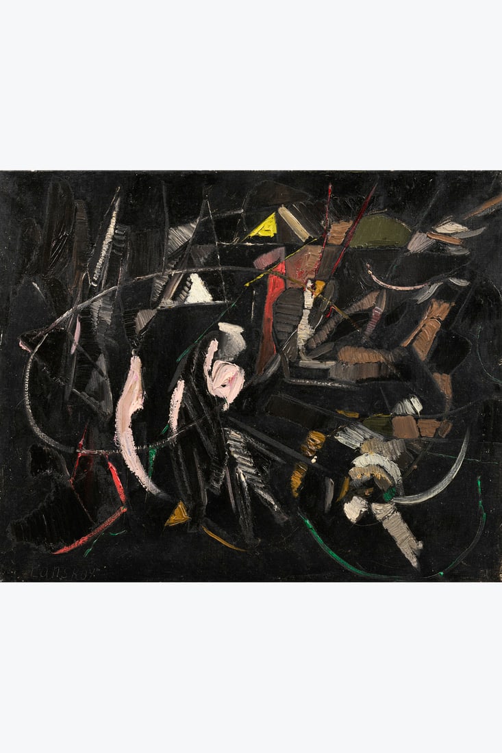 Andre Lanskoy (1902-1976) Sans titre (Composition), 1961 Oil on canvas Signed lower left 60 x 73 cm (1 of 1)