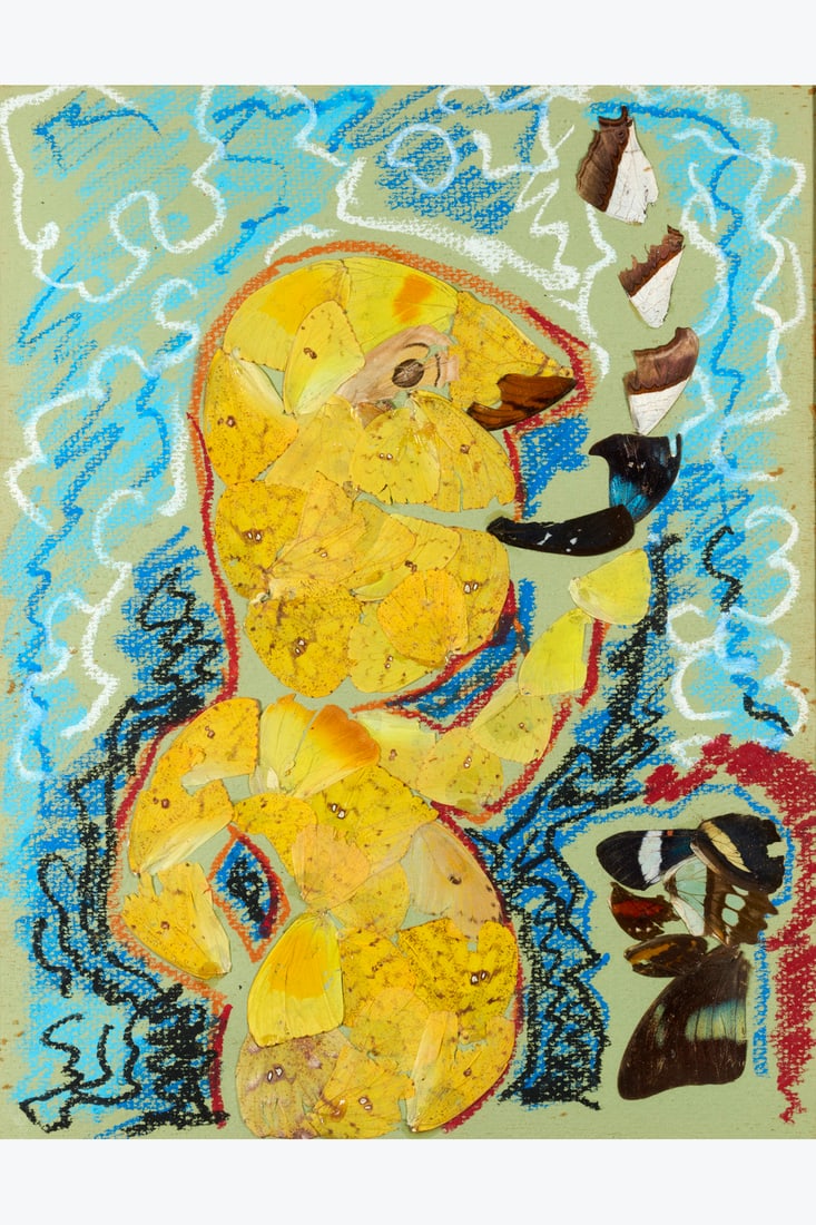Pierre Bettencourt (1917-2006) Fumeur de pipe observé par un enfant peau rouge, 1969 Colored (1 of 1)