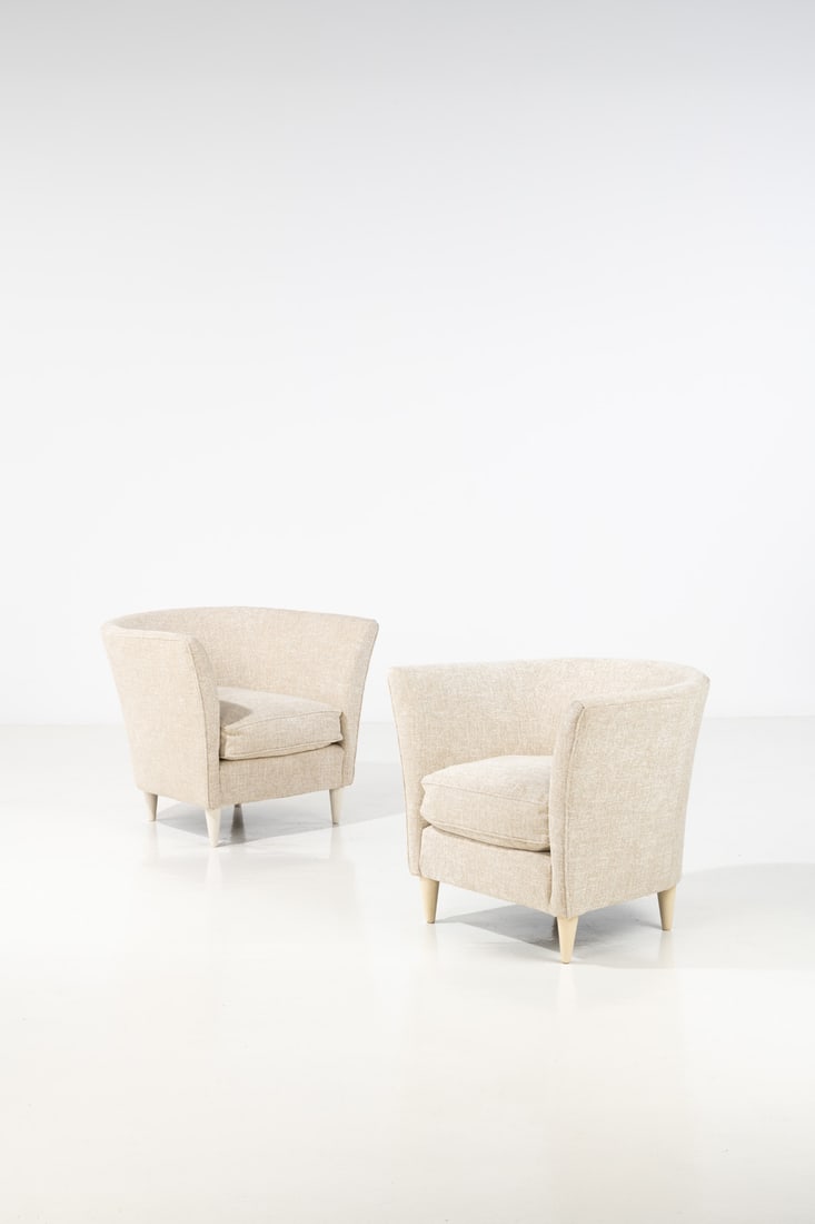Paolo Buffa (1903-1970) Pair of armchairs (1 of 1)