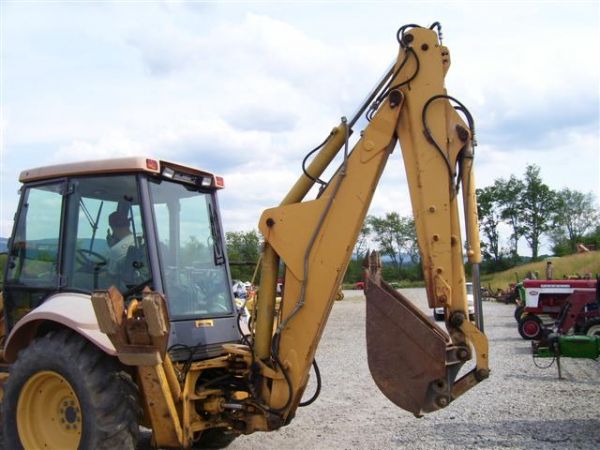 NEW HOLLAND 655 E LOADER BACKHOE 4WD/CAB/HEAT/AIR - 5