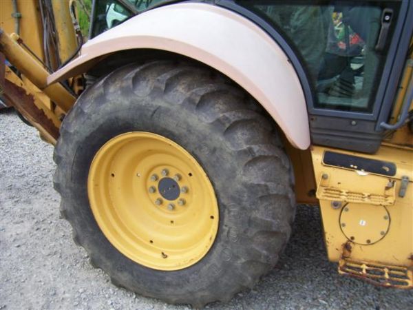 NEW HOLLAND 655 E LOADER BACKHOE 4WD/CAB/HEAT/AIR - 9