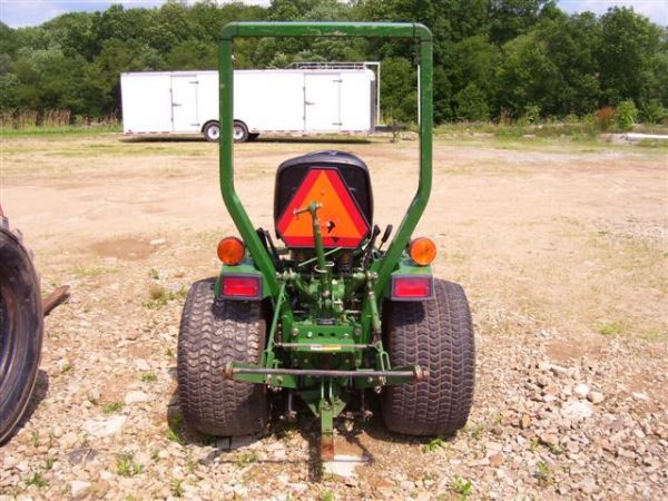 JOHN DEERE 670 4WD TRACTOR W/60 INCH MOWER - 6
