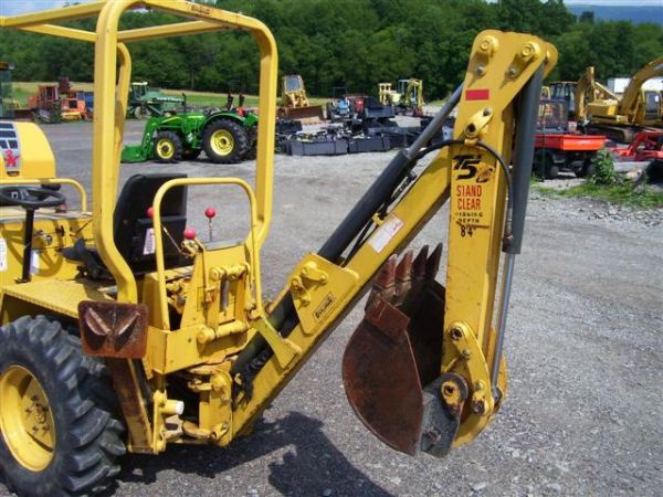 TERRAMITE T5C LOADER BACKHOE W/651 HOURS - 4