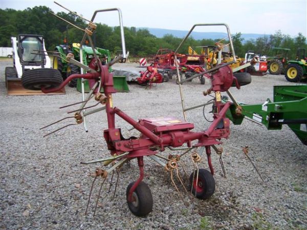 SITREX ST-384 4 ROTOR FOLD UP HAY TEDDER - 4