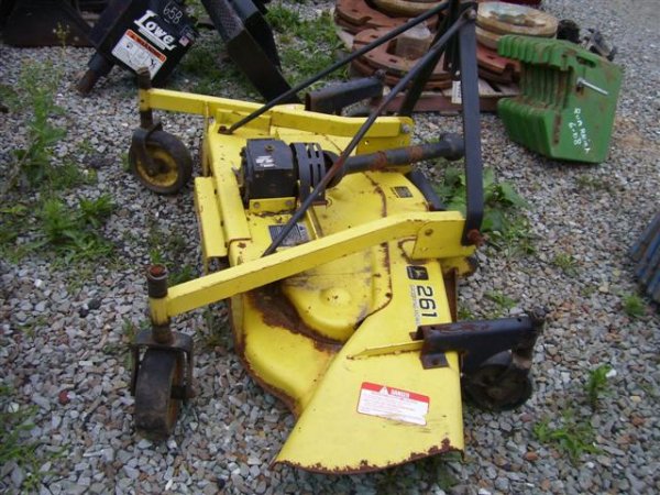JOHN DEERE 261 61" 3 PT FINISH MOWER - 2