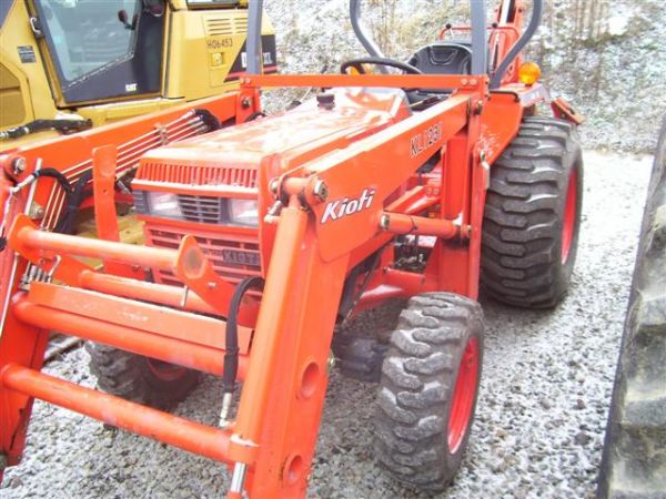 KIOTI LX3054XS TRACTOR/LOADER/BACKHOE 69 HOURS - 3