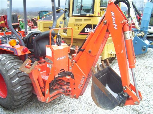 KIOTI LX3054XS TRACTOR/LOADER/BACKHOE 69 HOURS - 4