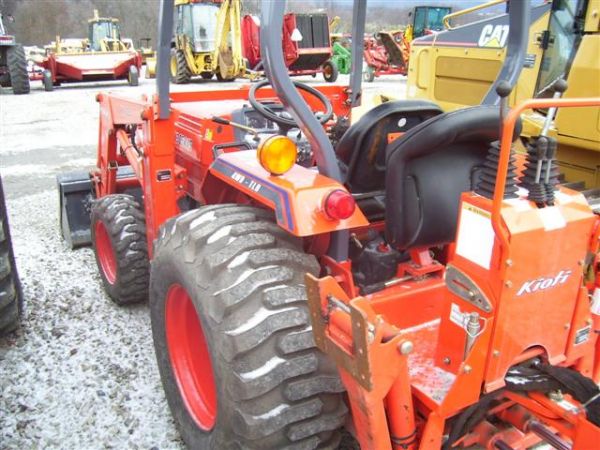 KIOTI LX3054XS TRACTOR/LOADER/BACKHOE 69 HOURS - 7