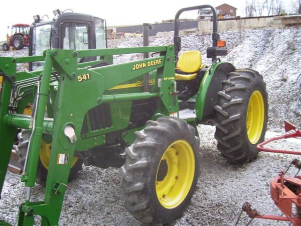 JOHN DEERE 5420 4WD TRACTOR W/ LOADER/364 HRS NICE - 2