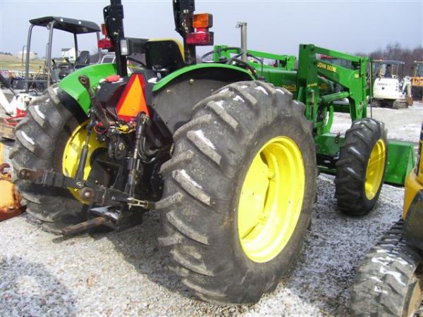 JOHN DEERE 5420 4WD TRACTOR W/ LOADER/364 HRS NICE - 4