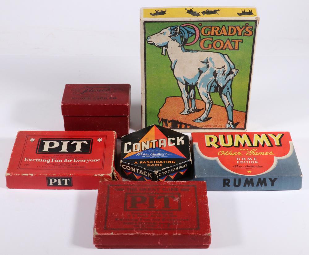 (6) VINTAGE BOXED GAMES (1 of 1)