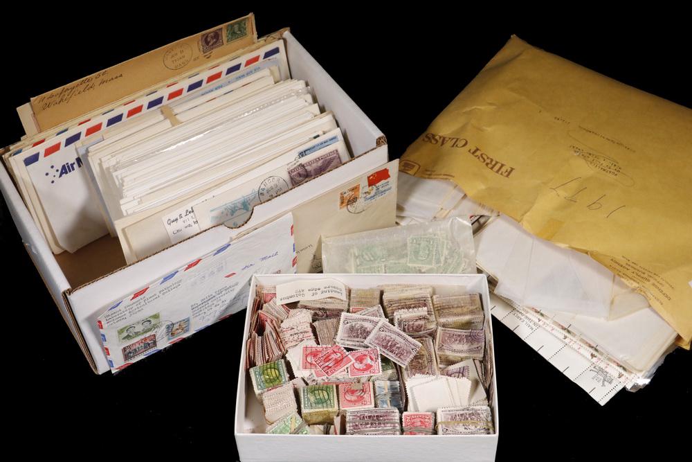 SMALL GROUP OF US STAMPS (1 of 3)