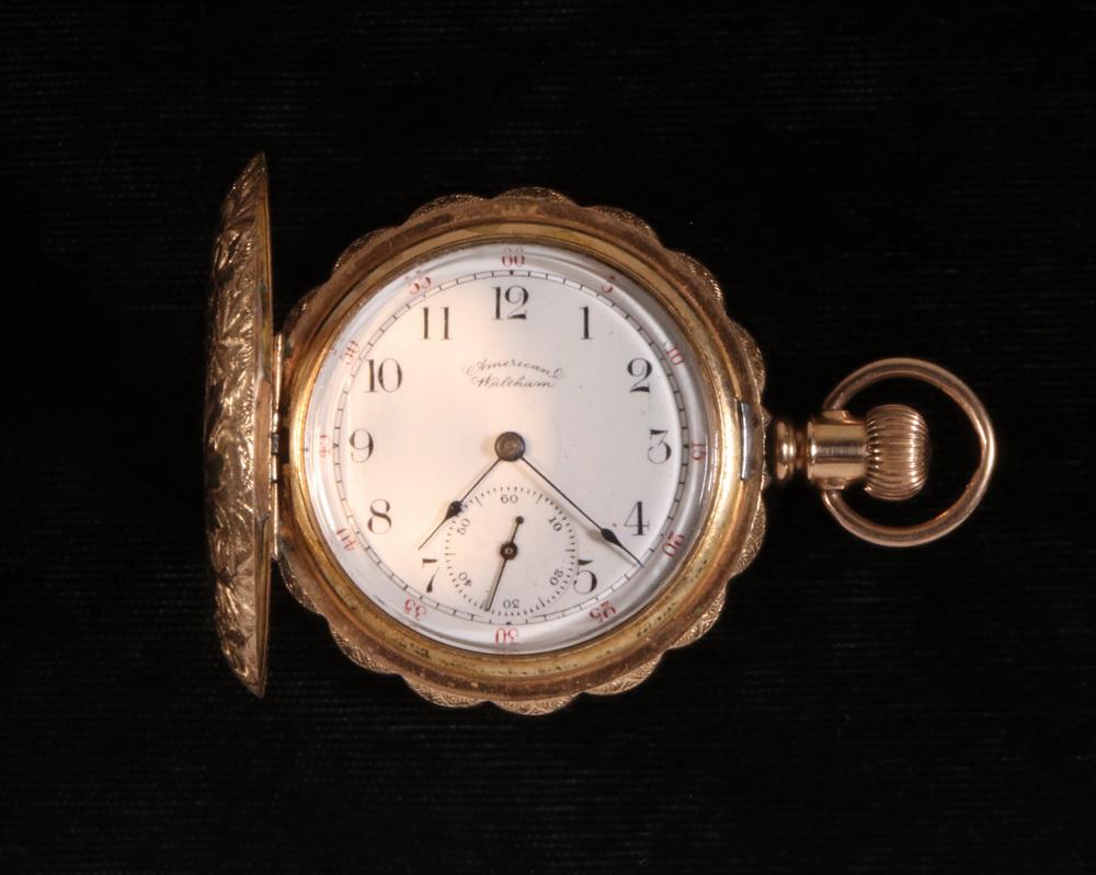 AMERICAN WALTHAM POCKET WATCH (1 of 5)