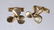 14K GOLD BOAT PROPELLER CUFFLINKS