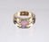 14K GOLD WATERMELON TOURMALINE RING