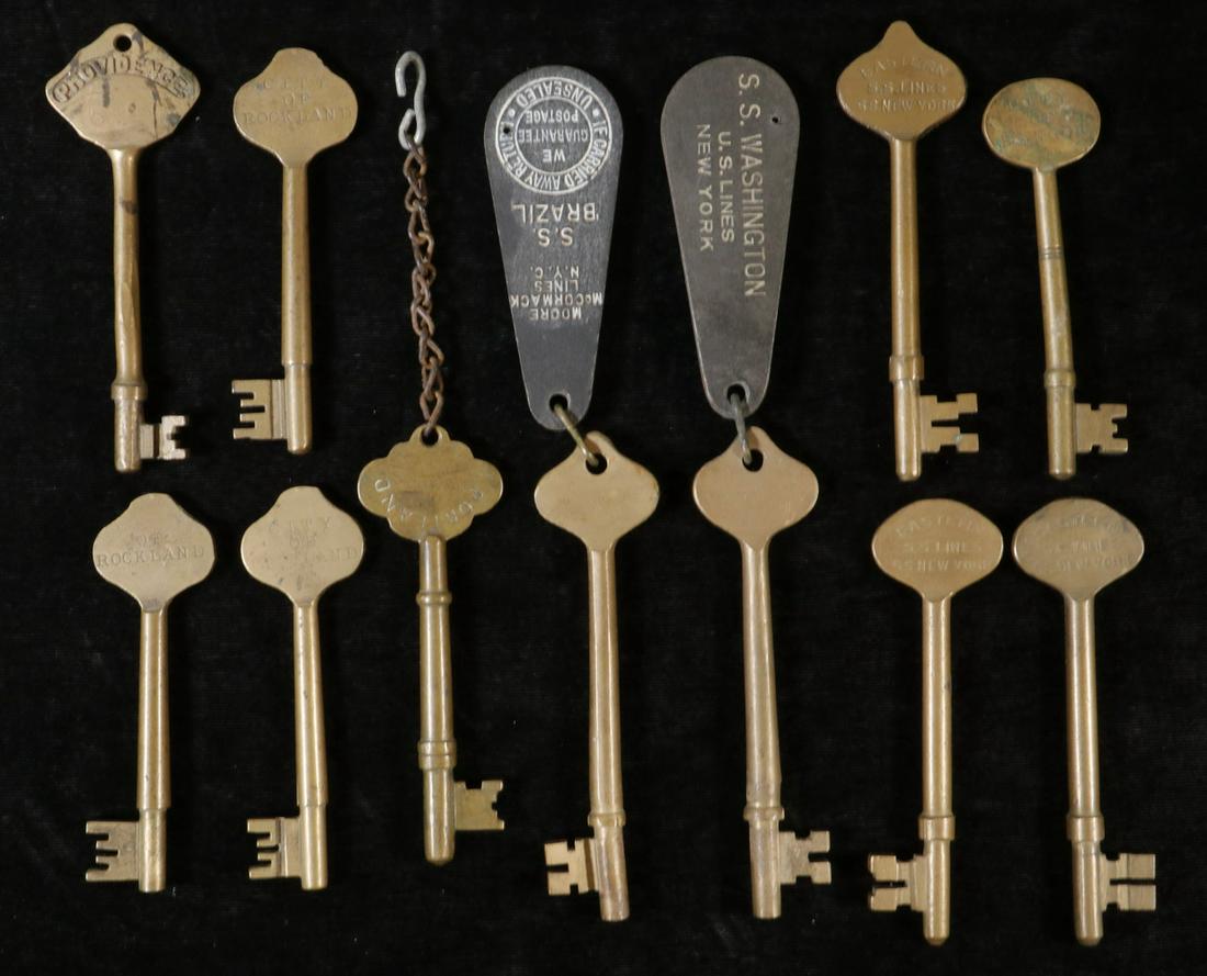 (11) SHIP STATEROOM KEYS (1 of 3)