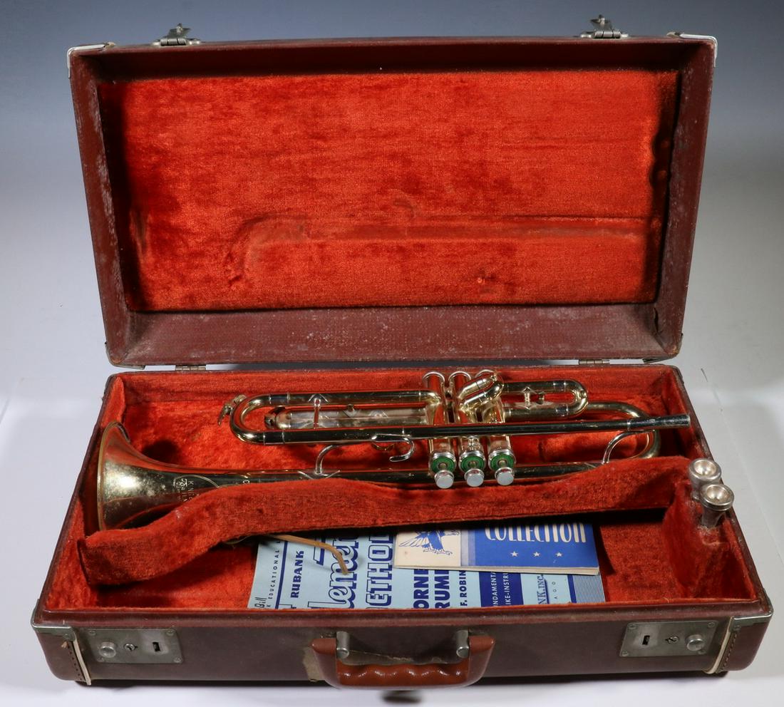 CASED CLEVELAND SUPERIOR CORNET, H.N. WHITE COMPANY (1 of 5)