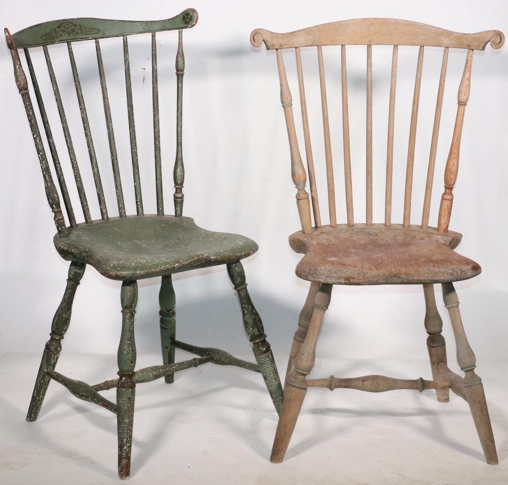 (2) WINDSOR PERIOD SIDE CHAIRS (1 of 5)
