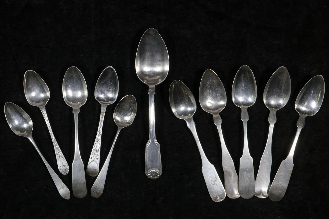 (30) COIN SILVER SPOONS (1 of 2)