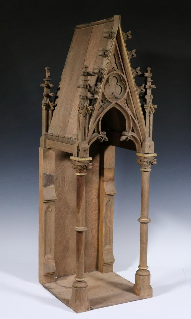OAK MANTEL TABERNACLE (1 of 7)