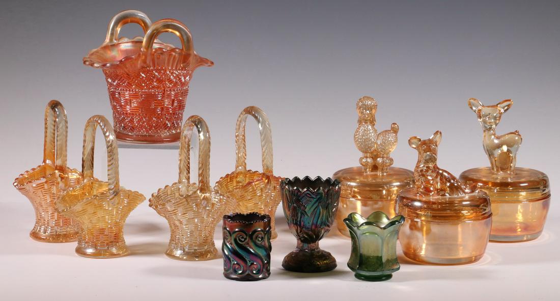 (11) CARNIVAL GLASS NOVELTIES (1 of 1)