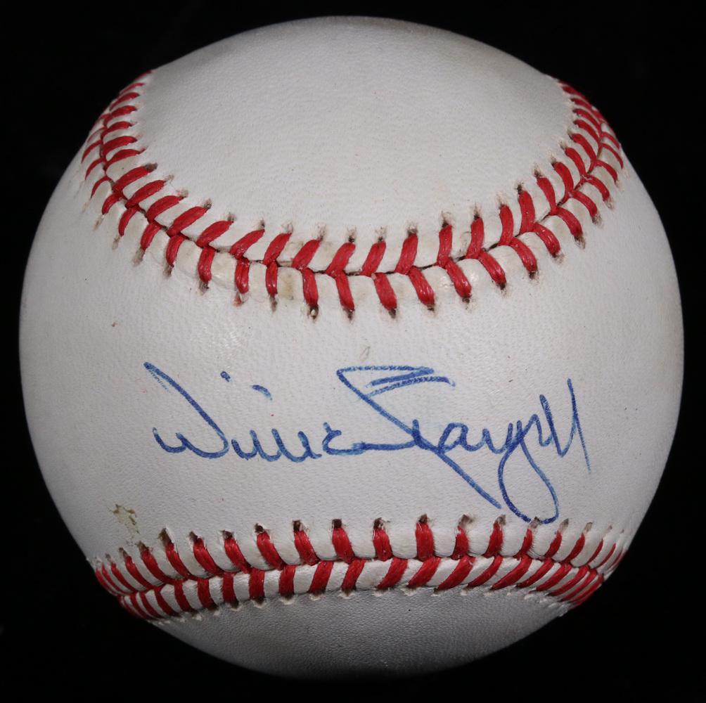 WILLIE STARGELL SIGNED BASEBALL: Willie Stargell signed Rawlings National League baseball.