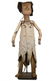 AMERICAN FOLK ART WOODEN SCARECROW