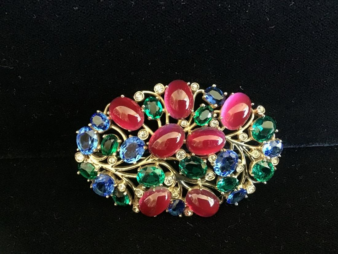 MULTI-STONE BROOCH (1 of 2)