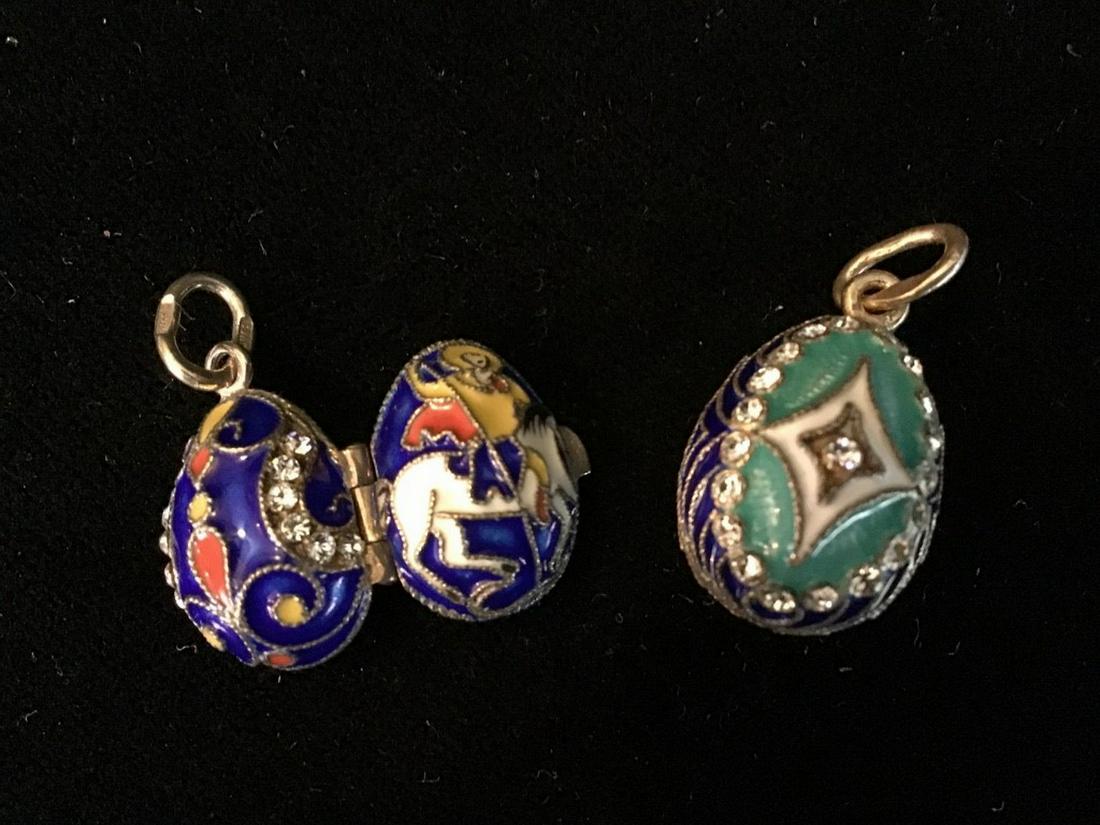 RUSSIAN EGG PENDANTS (1 of 3)