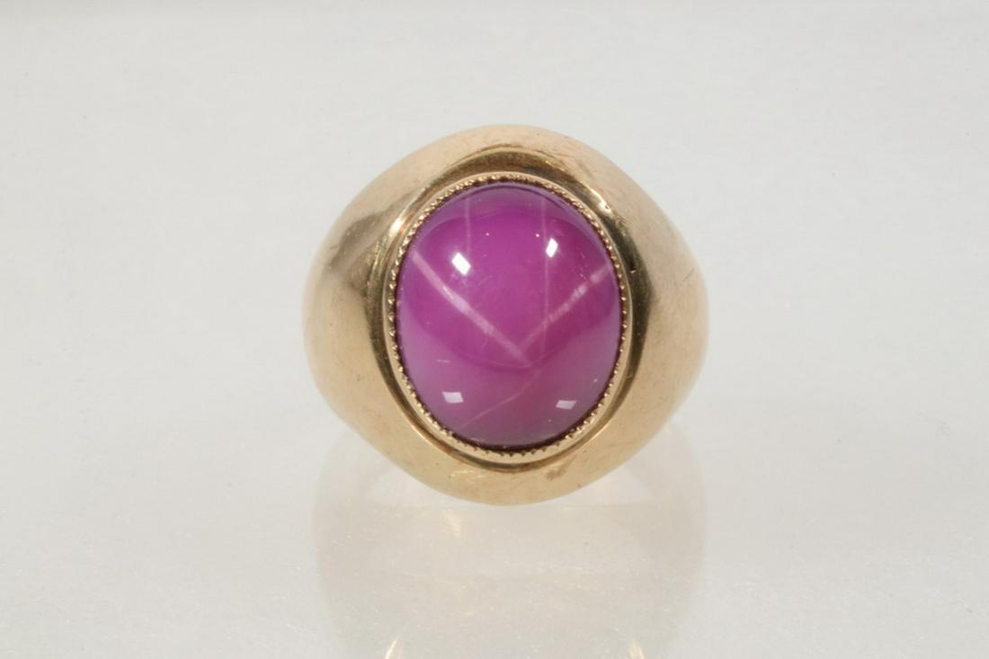 VINTAGE 18K GOLD RING (1 of 2)