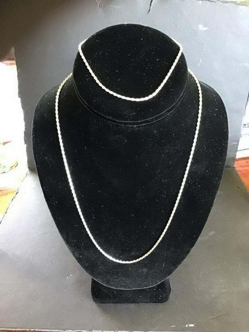 STERLING BRACELET & NECKLACE (1 of 1)