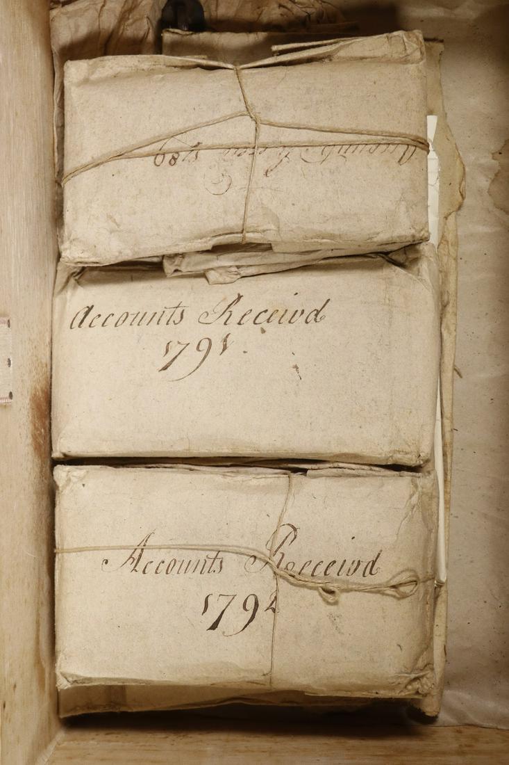 TILESTON FAMILY OF BOSTON UNTOUCHED SHIPPING DOCUMENTS (1 of 2)