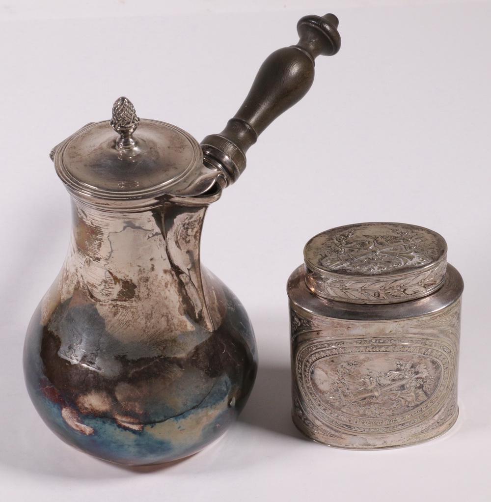 (2 PCS) FRENCH ANTIQUE STERLING SILVER (1 of 6)