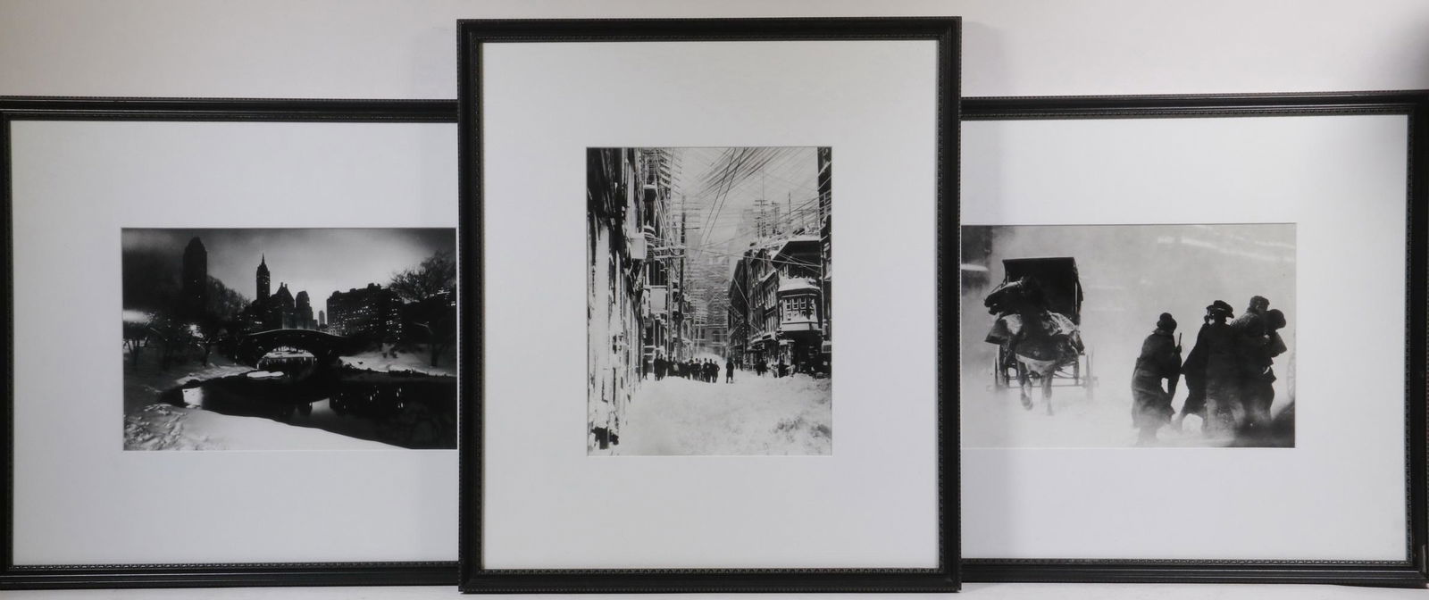 (3) FRAMED NYC WINTER PHOTOS (1 of 4)