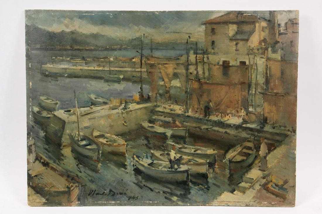 OIL ON PANEL (1 of 3)