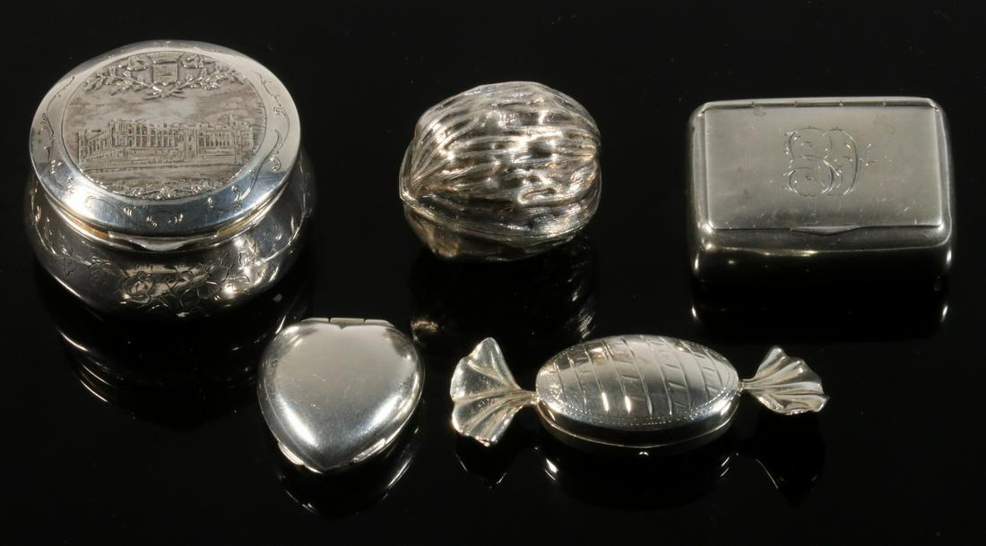 (5) SILVER BOXES (1 of 6)