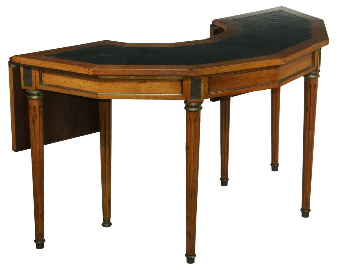 SEMI-CIRCULAR DROP LEAF DESK (1 of 5)